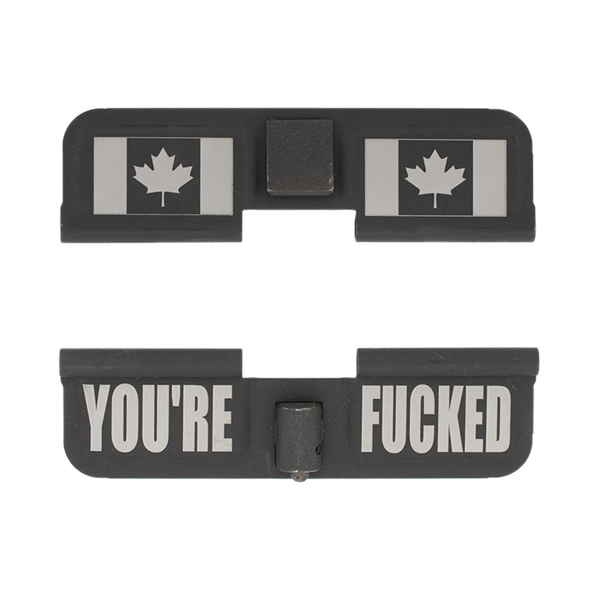 AR15 Dust Cover Canadian Flag Phosphate Black Other AR15