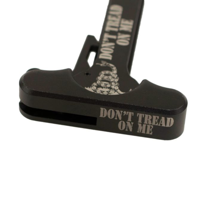 M&P 15-22 Charging Handle - Don't Tread on Me - Anodized Black