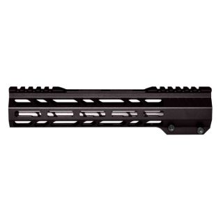 10" Clamp-Style Lightweight Skeletonized M-LOK Free Float AR-15 Handguard – Cerakote Sniper Grey
