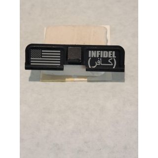 AR-10 Dust Cover - ORPH- American Infidel /  Same as Outside or Double Image