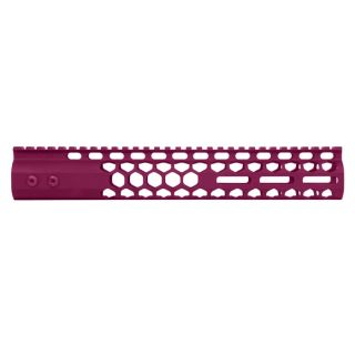 Color of the Month: Sangria — 12” Air Lite Series Honeycomb M-LOK Free Float Handguard (Cerakote)