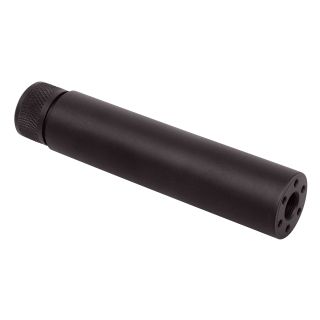 AR-15 5.5" Fake Suppressor Barrel Extension | 1/2x28 | Sniper Grey