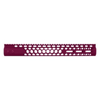 Color of the Month: Sangria — 15” Air Lite Series Honeycomb M-LOK Free Float Handguard (Cerakote)