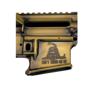 AR-15 Builder Set - DTOM - Cerakote Distressed Yellow (FFL Required)