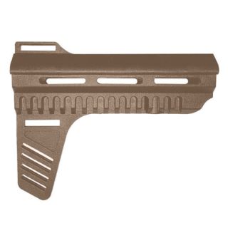 AR-15 Skeletonized Pistol Arm Brace - Cerakote Magpul FDE