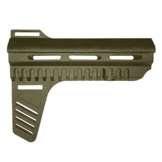 AR-15 Skeletonized Pistol Arm Brace - Cerakote OD Green