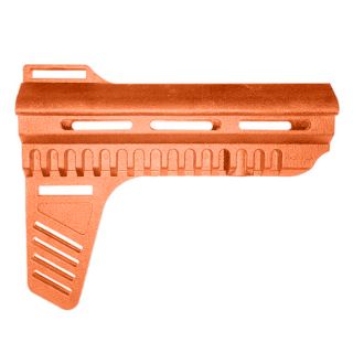 AR-15 Skeletonized Pistol Arm Brace - Cerakote Hunter Orange