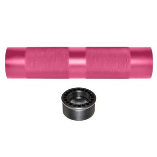 9" AR-15 Tubular Free Float Handguard | Knurled Grip | Custom Cerakote Prison Pink