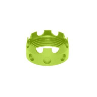 Presma Aluminum Castle Nut — Fits .223 / 5.56 / .308 Buffer Tube & Receiver End Plates — Cerakote Zombie Green