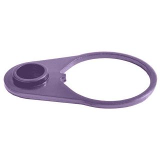 AR Receiver End Plate with QD Sling Swivel Attachment Hole - Cerakote Bright Purple