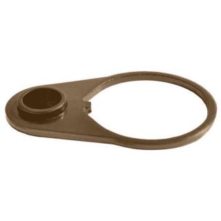 AR Receiver End Plate with QD Sling Swivel Attachment Hole - Cerakote Burnt Bronze