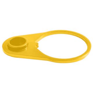 AR Receiver End Plate with QD Sling Swivel Attachment Hole | Sunflower Yellow