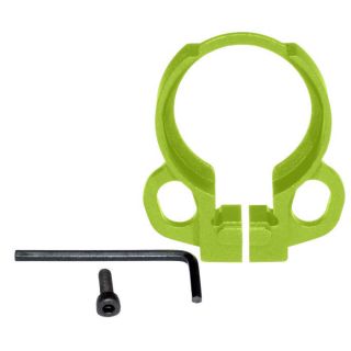 Aluminum Receiver End Plate with Dual Sling Clip Type Adapters — .223 / 5.56 / .308 | Cerakote Zombie Green