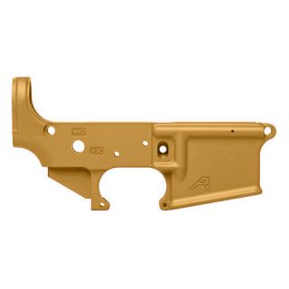 Aero Precision AR-15 Stripped Lower Receiver - Cerakote Gold