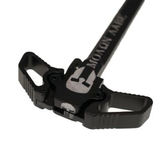 AR-10 Ambidextrous Charging Handle - Molon Labe - Anodized Black