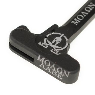 AR-10 Charging Handle - Molon Labe - Anodized Black