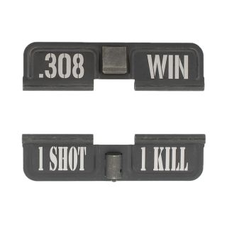 AR-10 Dust Cover - .308 WIN - 1 Shot 1 Kill - Phosphate Black