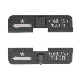 AR-10 Dust Cover - Come and Take it - Double Image - Phosphate Black