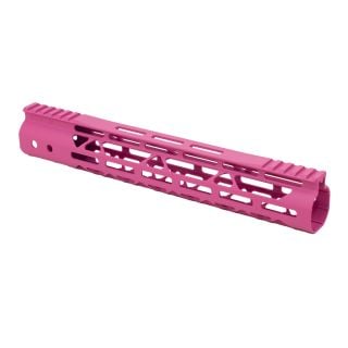 AR-15 12" Mod Lite Skeletonized M-LOK Free Float Handguard - Cerakote Pink