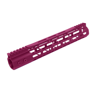 Color of the Month: Sangria — AR-15 12” Mod Lite Skeletonized M-LOK Free Float Handguard (Cerakote)
