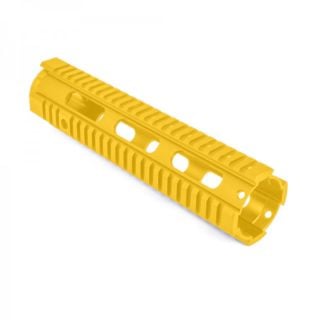 AR-15 12” Rifle-Length Free Float Handguard | Full Top Picatinny Rail | Custom Cerakote Sunflower Yellow