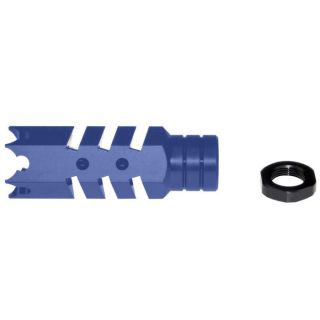 Cerakote AR-15 Competition Muzzle Brake – .223/5.56 | 1/2x28 Thread, NRA Blue