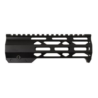 AR-15 10 Mod Lite Skeletonized M-LOK Free Float Handguard - Anodized Black