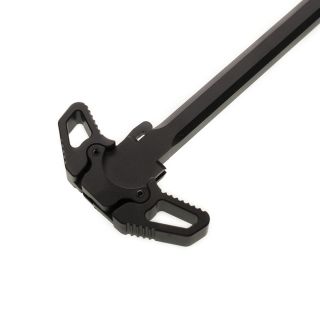 AR-15 Ambidextrous Charging Handle - Blank - Anodized Black