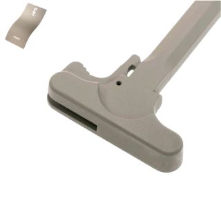 AR-15 Charging Handle - Blank - Cerakote Bull Shark Grey