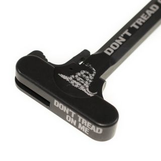 AR-15 Charging Handle - Dont Tread on me - Anodized Black