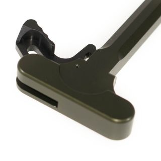 AR-15 Charging Handle - Blank - Anodized Olive Drab Green