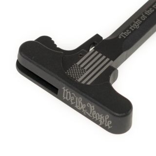 AR-15 Charging Handle - We The People - 2nd Amendment - Anodized Black