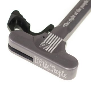 AR-15 Charging Handle - We The People - Anodized Gray