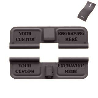 Custom AR-15 Dust Cover | Upload Your Design | Cerakote Sniper Grey