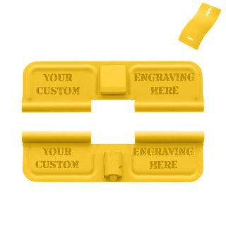 Custom AR-15 Dust Cover | Upload Your Design | Cerakote Sunflower Yellow