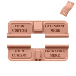 AR-15 Dust Cover | Upload Your Design | Cerakote Rose Gold