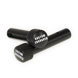 AR-15 Extended Takedown Pins - Custom Laser Engraved