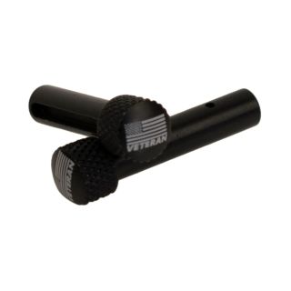 AR-15 Extended Takedown Pins - American Veteran - Anodized Black