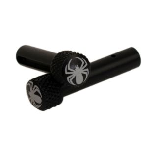 AR-15 Extended Takedown Pins - Black Widow - Anodized Black
