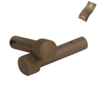AR-15 Extended Takedown Pins - Blank - Cerakote Burnt Bronze