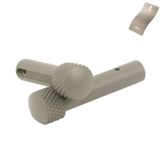 AR-15 Extended Takedown Pins - Blank - Cerakote Bull Shark Grey