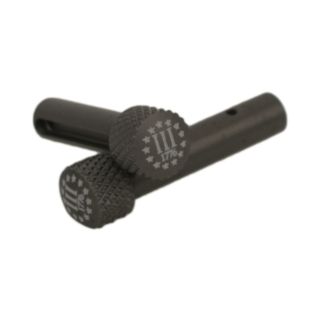 AR-15 Extended Takedown Pins - III 1776 - Anodized Gray