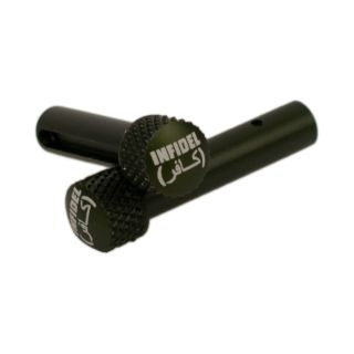 AR-15 Extended Takedown Pins - Infidel - Anodized Olive Drab Green