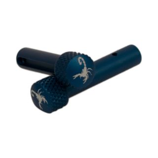 AR-15 Extended Takedown Pins - Scorpion - Anodized Blue