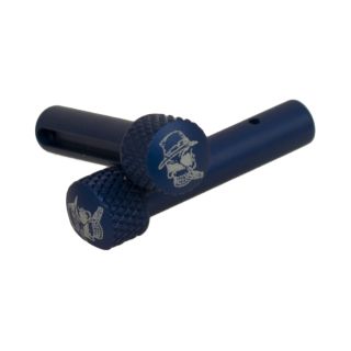 AR-15 Extended Takedown Pins - The Mechanic - Anodized Blue