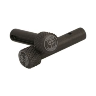 AR-15 Extended Takedown Pins - Veritas Aequitas - Anodized Gray