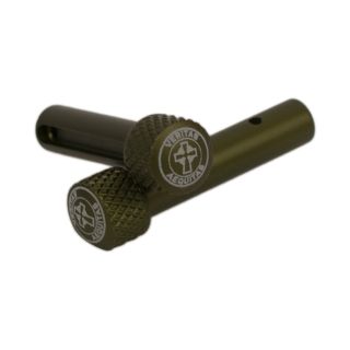 AR-15 Extended Takedown Pins - Veritas Aequitas - Anodized Olive Drab Green