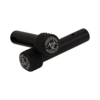 AR-15 Extended Takedown Pins - Zombie Outbreak Response Team - Anodized Black