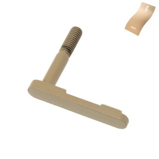 AR-15 Magazine Catch - Blank - Cerakote Federal Brown Sand