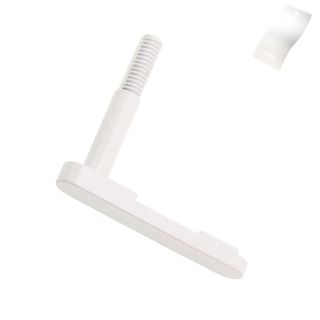 AR-15 Magazine Catch - Blank - Cerakote Bright White